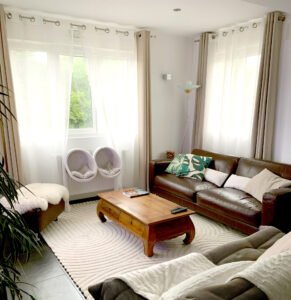 Salon familial convivial